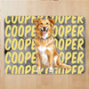 Custom Photo Pet Feeding Mat - Personalized Birthday Gifts For Dog Cat Lovers, Dog Dad And Mom, Cat Owners - Trendy Paws