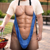 Custom Funny Apron With Pocket - Personalized Birthday Gifts For Husband, Son, Grandson, Brother, Grandpa, Dad, Yourself - Dangerous Levels Of Hotness