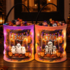 Custom LED Light Bucket Bag - Personalized Halloween Birthday Gifts For Kids - Spooky Sweet And So Cute