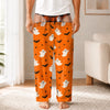 Custom Funny Pajama Pants - Personalized Halloween Birthday Gifts For Husband, Son, Grandson, Brother, Grandpa, Dad, Yourself - Creep It Real