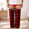 Custom Funny Pajama Pants - Personalized Christmas Birthday Gifts For Husband, Son, Grandson, Brother, Grandpa, Dad, Yourself - Do Not Disturb My Dreams