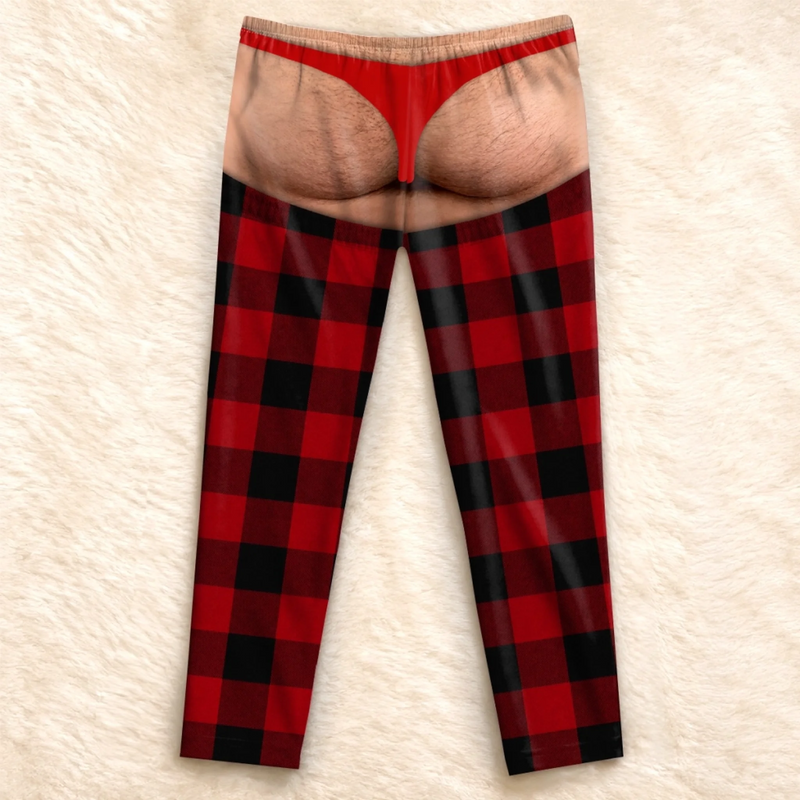 Custom Funny Pajama Pants - Personalized Christmas Birthday Gifts For Husband, Son, Grandson, Brother, Grandpa, Dad, Yourself - Do Not Disturb My Dreams