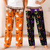Custom Funny Pajama Pants - Personalized Halloween Birthday Gifts For Husband, Son, Grandson, Brother, Grandpa, Dad, Yourself - Boo Before Bed