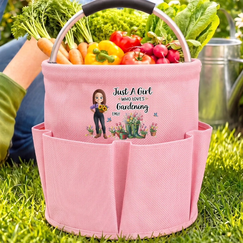Custom Gardening Tool Bag - Personalized Birthday Garden Gifts For Gardeners - Made For The Garden