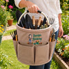 Custom Gardening Tool Bag - Personalized Birthday Garden Gifts For Gardeners - Keep Calm And Garden On