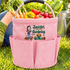 Custom Gardening Tool Bag - Personalized Birthday Garden Gifts For Gardeners - Keep Calm And Garden On
