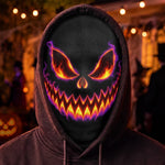 Custom Creepy Pumpkin Balaclava Mask - Personalized Halloween Birthday Gifts For Him, Her - Feel The Spooky Inner Fire