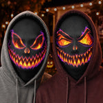 Custom Creepy Pumpkin Balaclava Mask - Personalized Halloween Birthday Gifts For Him, Her - Feel The Spooky Inner Fire