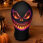 Custom Creepy Pumpkin Balaclava Mask - Personalized Halloween Birthday Gifts For Him, Her - Feel The Spooky Inner Fire