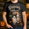Custom Monster T-shirt - Personalized Halloween Birthday Gifts For Mom, Grandma - Grandma’s Ghouls