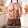 Custom Funny Apron With Pocket - Personalized Grilling Gifts For BBQ Lovers, Husband, Son, Grandson, Brother, Grandpa, Dad, Yourself - Born To Grill Hot Food