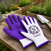 Custom Coated Grip Gardening Gloves - Personalized Birthday Garden Gifts For Gardeners - Growing Sweet Daily Memories