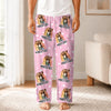 Custom Photo Pajama Pants - Personalized Best Friend Christmas Birthday Gifts For Women, Besties, Sisters, BFF - Sisterhood In Cozy Pjs