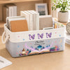 Custom Storage Basket - Personalized Bookish Gifts For Book Lovers, Bookworms, Readers - Fly Away With Sweet Dreams