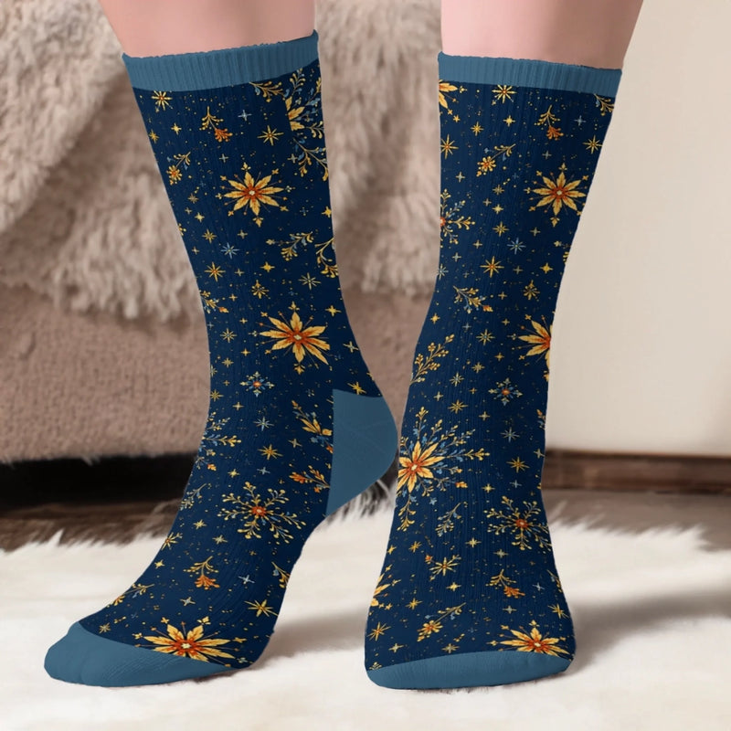 Custom Shh I'm Reading Crew Socks - Personalized Bookish Gifts For Book Lovers, Bookworms, Readers - I'm Booked