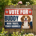 Custom Photo Home Decor Metal Sign - Personalized  Birthday Gifts For Dog Cat Lovers, Dog Dad And Mom, Cat Owners - The Pawfect Candidate