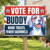 Custom Photo Home Decor Metal Sign - Personalized  Birthday Gifts For Dog Cat Lovers, Dog Dad And Mom, Cat Owners - Vote For Pawsitive Change