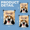 Custom Laundry Basket - Personalized Birthday Gifts For Dog Cat Lovers, Dog Dad And Mom, Cat Owners - Sweet Furry Corner