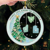 Custom Long Distance Acrylic Ornament - Personalized Christmas Birthday Gifts For Mom, Dad, Brother, Sister - Bound Together By Endless Love