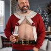 Custom Funny Ugly Sweatshirt - Personalized Christmas Birthday Gifts For Husband, Son, Grandson, Brother, Grandpa, Dad, Yourself - Santa’s Favorite Bad Decision