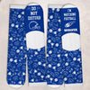 Custom Football Crew Socks - Personalized Christmas Birthday Football Gifts For Football Lovers, Sports Fans, Sports Lovers - Game Day Essential