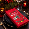 Custom Cotton Napkin - Personalized Christmas Birthday Gifts For Mom, Dad, Brother, Sister - Together Feels Like Holiday Magic