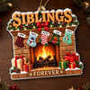 Custom Acrylic Ornament - Personalized Christmas Birthday Gifts For Mom, Dad, Brother, Sister - Our Christmas Story Begins Here