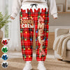 Custom Letter Unisex Sweatpants - Personalized Christmas Birthday Gifts For Mom, Dad, Brother, Sister - Cookies For Santa