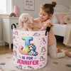Custom Laundry Basket - Personalized Birthday Gifts For Kids - Little Wheels Big Adventures