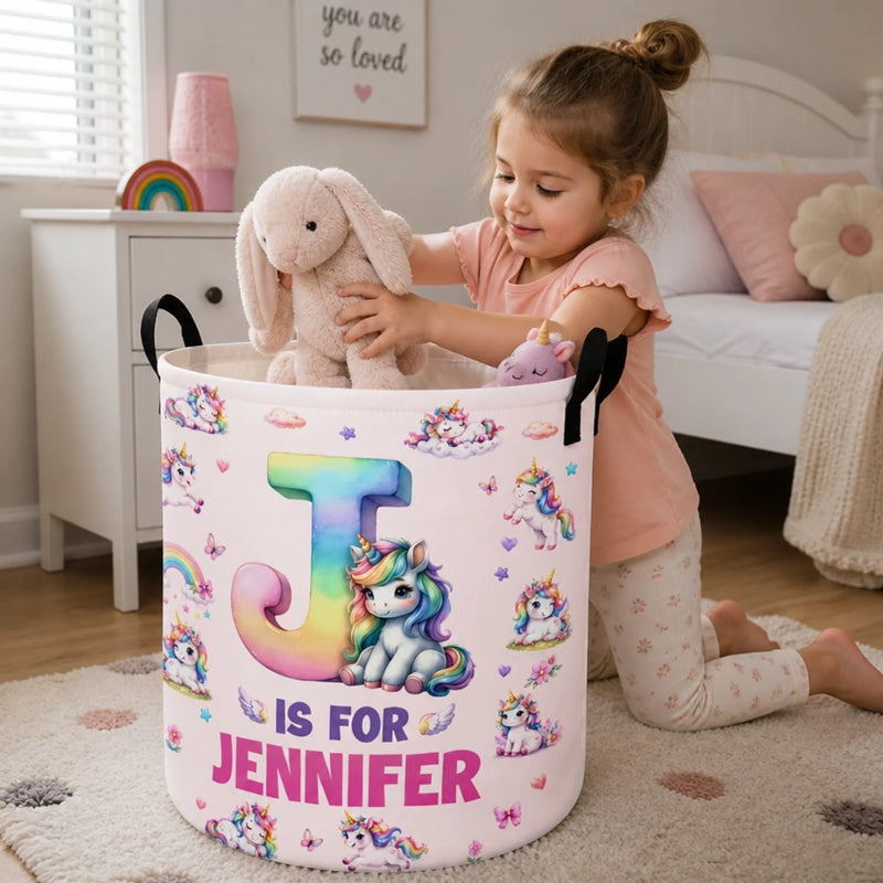 Custom Laundry Basket - Personalized Birthday Gifts For Kids - Little Wheels Big Adventures