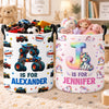 Custom Laundry Basket - Personalized Birthday Gifts For Kids - Little Wheels Big Adventures