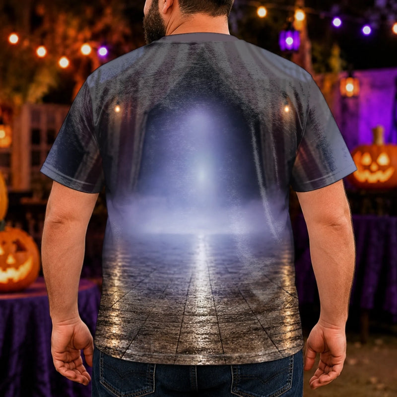 Custom Zombie T-shirt - Personalized Halloween Birthday Gifts For Husband, Son, Grandson, Brother, Grandpa, Dad, Yourself - Monster Party Starts Right Here