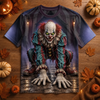 Custom Zombie T-shirt - Personalized Halloween Birthday Gifts For Husband, Son, Grandson, Brother, Grandpa, Dad, Yourself - Monster Party Starts Right Here