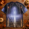 Custom Zombie T-shirt - Personalized Halloween Birthday Gifts For Husband, Son, Grandson, Brother, Grandpa, Dad, Yourself - Monster Party Starts Right Here