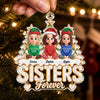 Custom Acrylic Ornament - Personalized Best Friend Christmas Birthday Gifts For Women, Besties, Sisters, BFF - Joyful Season With You