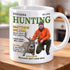 Custom Photo Magazine Mug - Personalized Birthday Hunting Gifts For Hunters - Wild At Heart