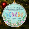 Custom Acrylic Ornament - Personalized Best Friend Christmas Birthday Gifts For Women, Besties, Sisters, BFF - A Sisterly Bond Like No Other