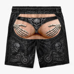 Custom Funny Men Swim Trunks - Personalized Summer Vacation And Travel Gifts For Husband, Son, Grandson, Brother, Grandpa, Dad, Yourself - Born To Ride In Style