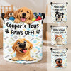 Custom Laundry Basket - Personalized Birthday Gifts For Dog Cat Lovers, Dog Dad And Mom, Cat Owners - Let The Fun Begin