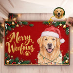 Custom Photo Home Decor Decorative Mat - Personalized  Christmas Birthday Gifts For Dog Cat Lovers, Dog Dad And Mom, Cat Owners - Have A Pawsome Christmas