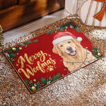 Custom Photo Home Decor Decorative Mat - Personalized  Christmas Birthday Gifts For Dog Cat Lovers, Dog Dad And Mom, Cat Owners - Have A Pawsome Christmas