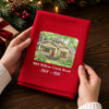 Custom Photo Cotton Napkin - Personalized Christmas Birthday Gifts For Mom, Dad, Brother, Sister - Our First Home