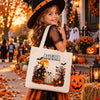 Custom Tote Bag - Personalized Halloween Birthday Gifts For Kids - Too Cute To Spook