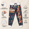 Custom Letter Unisex Sweatpants - Personalized Christmas Birthday Gifts For Mom, Dad, Brother, Sister - Merry Cookie Season