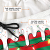 Custom Letter Unisex Sweatpants - Personalized Christmas Birthday Gifts For Mom, Dad, Brother, Sister - Grinch Mode