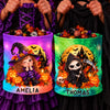 Custom Photo LED Light Bucket Bag - Personalized Halloween Birthday Gifts For Kids - Little Monsters Come Out Tonight