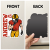 Custom America Football Magnetic Sheet - Personalized Birthday Gifts For America Football Lovers, Sports Fans, Sports Lovers - Game Day Ready Always Now