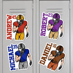 Custom America Football Magnetic Sheet - Personalized Birthday Gifts For America Football Lovers, Sports Fans, Sports Lovers - Game Day Ready Always Now