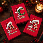 Custom Buffalo Plaid Cotton Napkin - Personalized Christmas Birthday Gifts For Mom, Dad, Brother, Sister - Joy Grows When We Gather