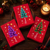Custom Cotton Napkin - Personalized Christmas Birthday Gifts For Mom, Dad, Brother, Sister - Love Grows Around The Christmas Tree